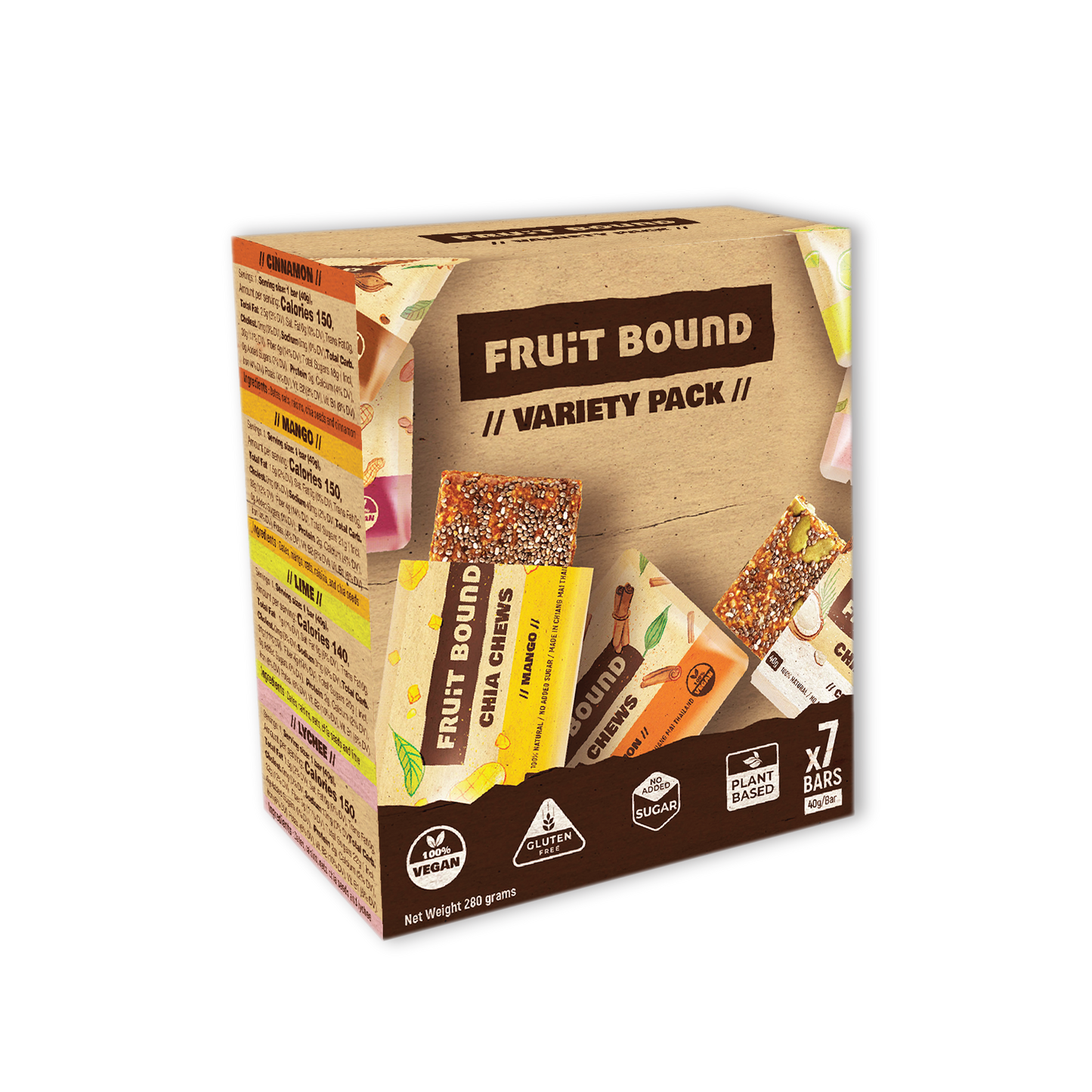 Chia Chews - Variety Pack (7 bars)
