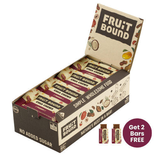 Chia Chews Box (20 bars + 2 FREE)